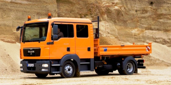 Двойная кабина MAN